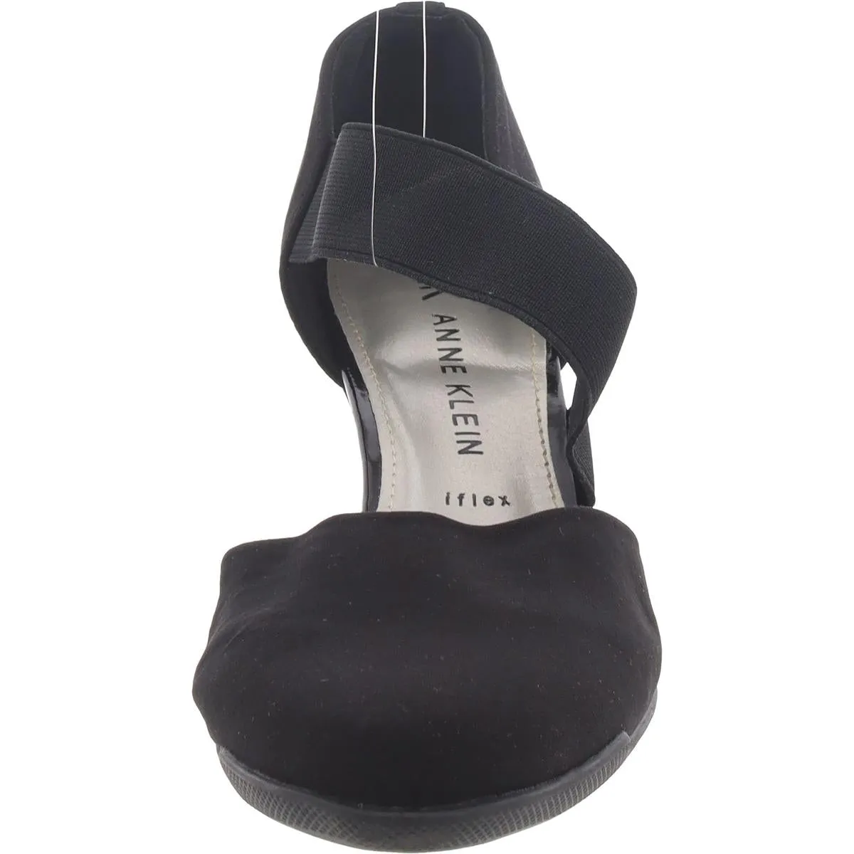 Anne Klein Womens Padded Insol Ankle Strap Wedge Heels