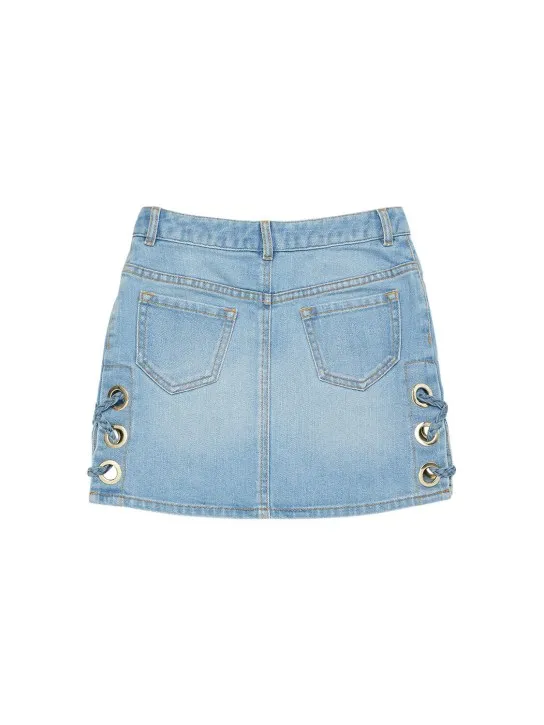 Chloé   Stretch denim mini skirt 