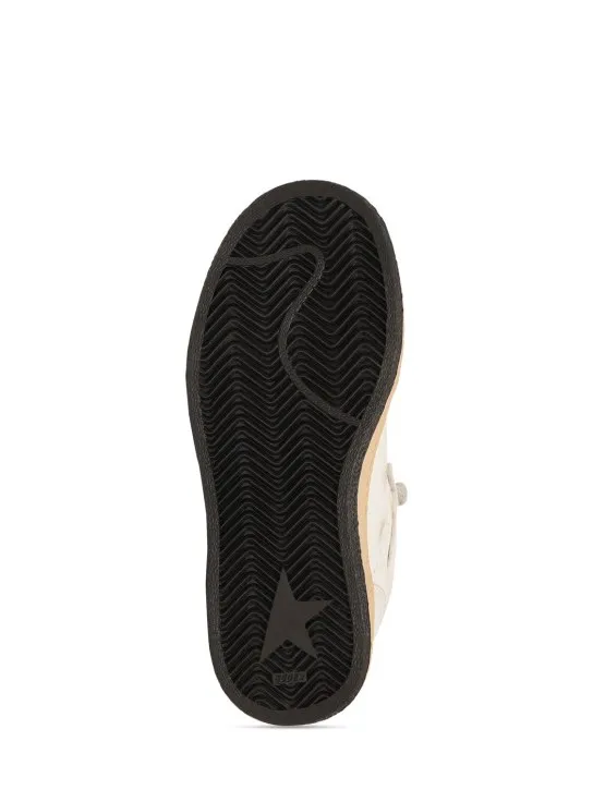 Golden Goose   Sky Star leather lace-up sneakers 