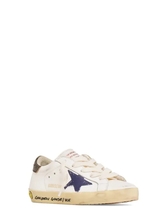 Golden Goose   Super-Star leather lace-up sneakers 