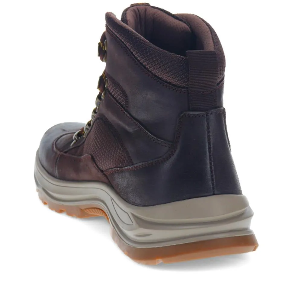 Leather Lace-Up Walking Boots - AATRA40001 / 325 968