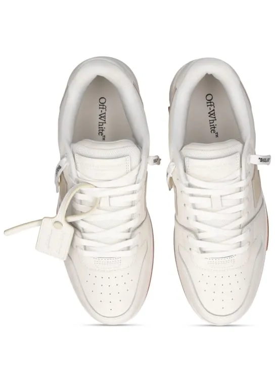 Off-White   Out Of Office leather sneakers 