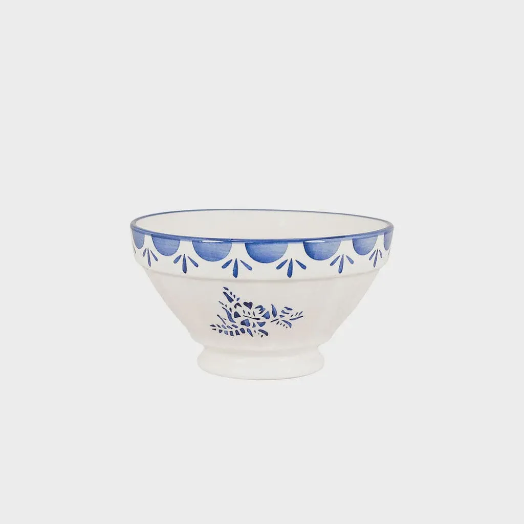 Stromshaga Medium Bowl Marion Flower Blue