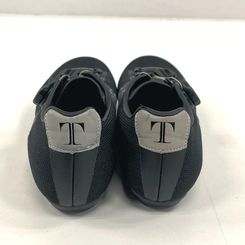 Tommaso Pista Aria Elite Black & Purple Cycling Shoe Women's Size 8